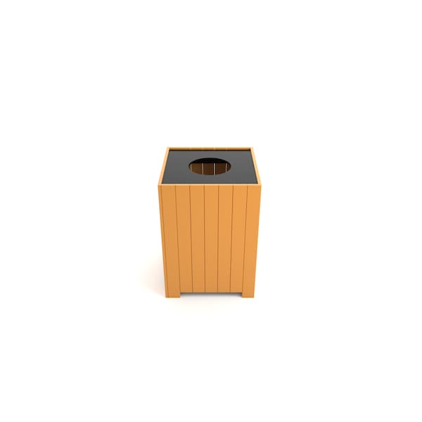 32 gal. Square Trash Can